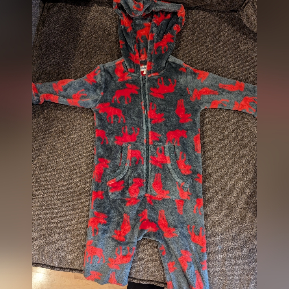 Little blue house, onesie PJ , 4t